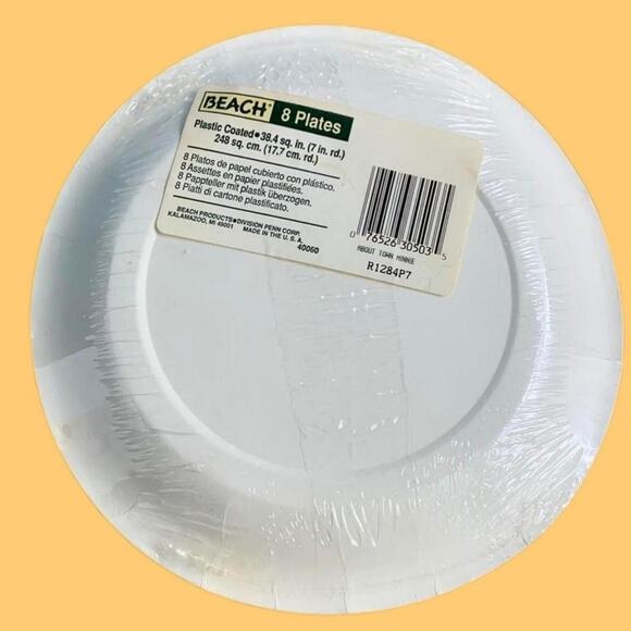 DEADSTOCK MINNIE MOUSE PARTY PAPER PLATES 90S KIDCORE DISNEY BIRTHDAY - Picture 2 of 3